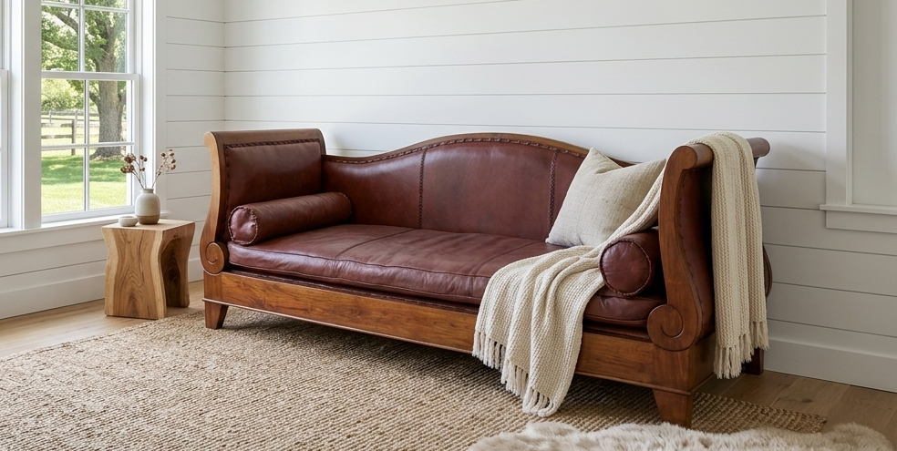 Quinta Leather Sofa